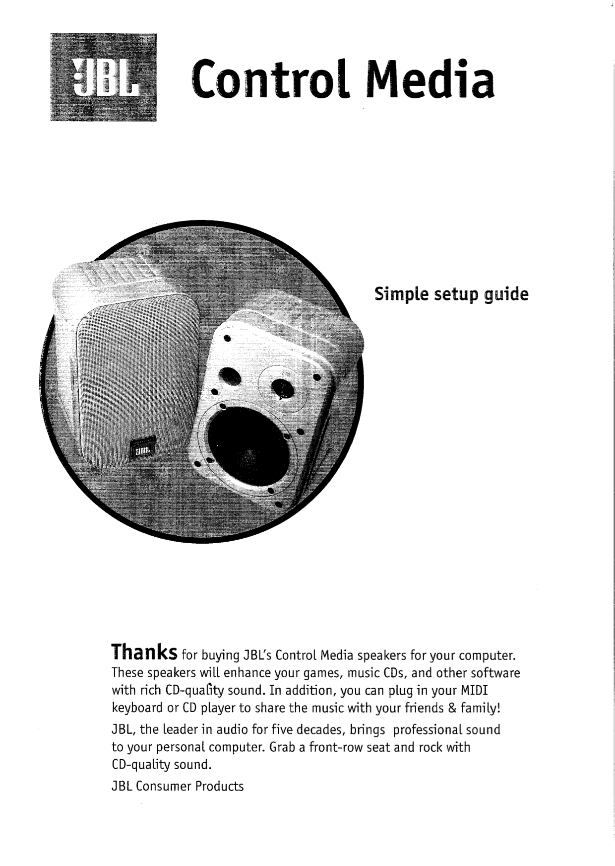 Download free pdf for JBL L77 Speaker manual