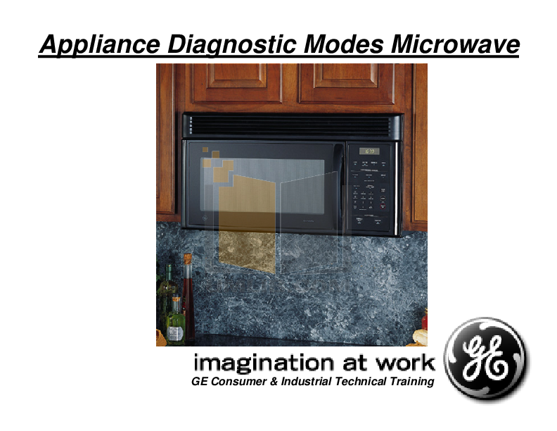 Download free pdf for GE Profile Advantium SCB2000F Oven manual