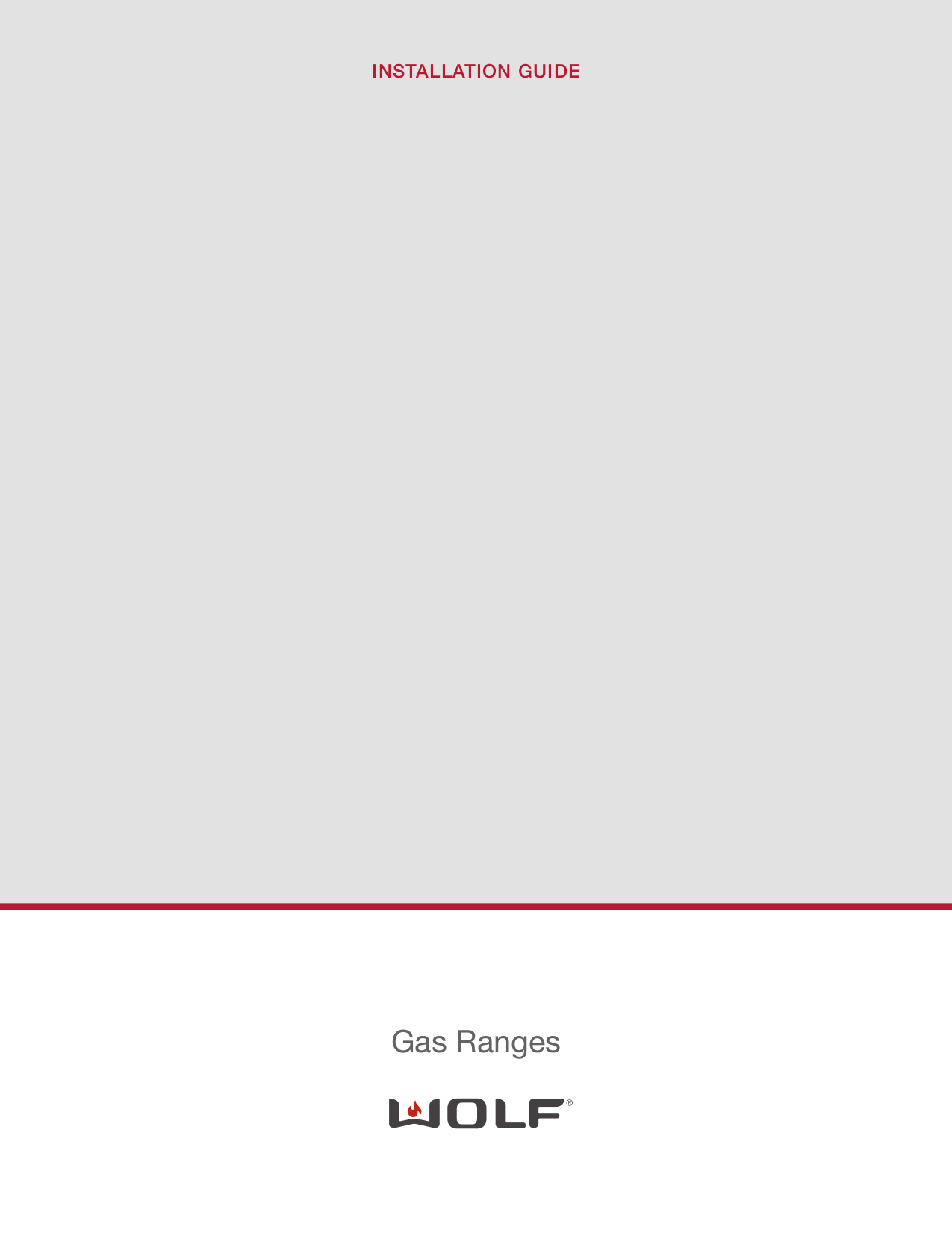 Download free pdf for Wolf R366 Range manual