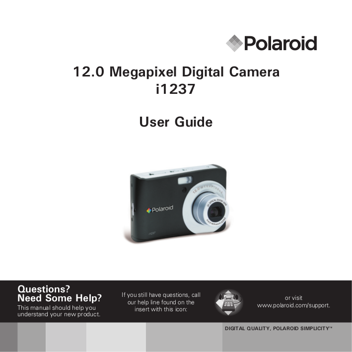 Download free pdf for Polaroid A930 Digital Camera manual