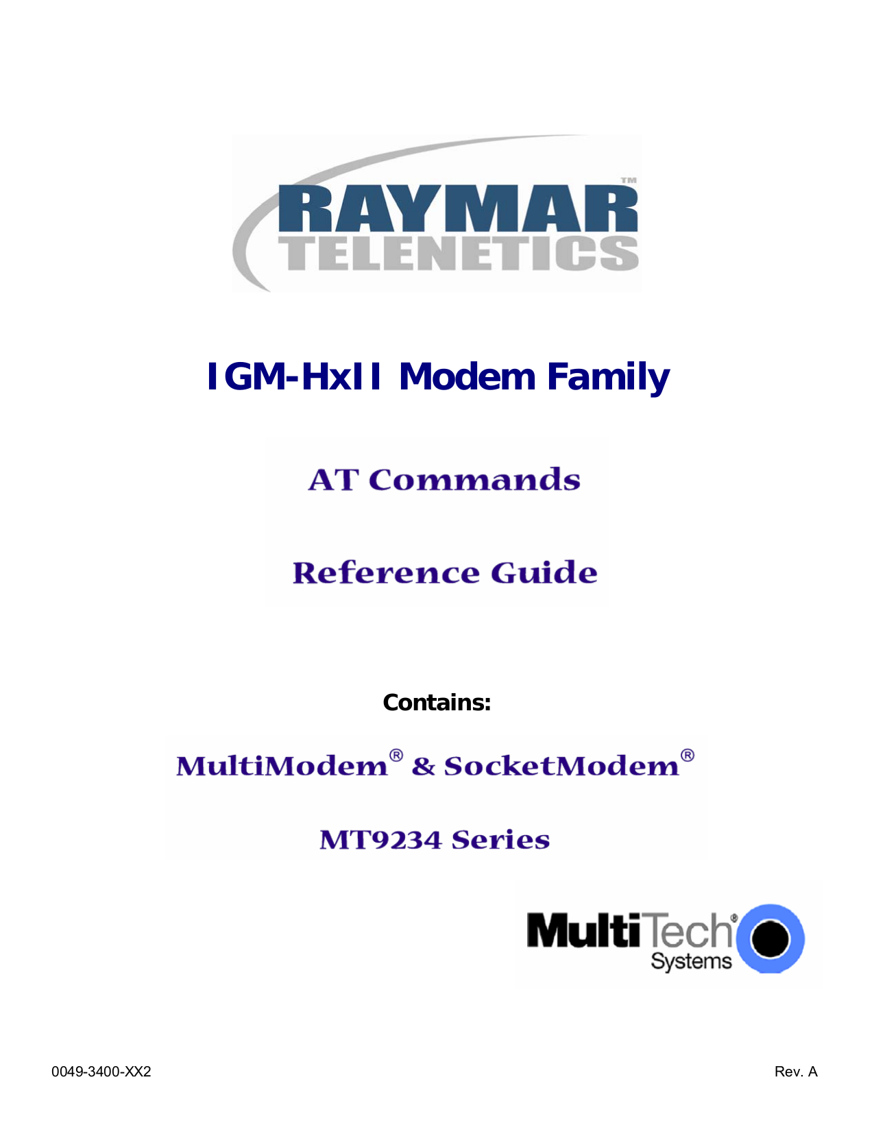 Download free pdf for MultiTech MultiModem MT9234ZPXUPCI Modems Other