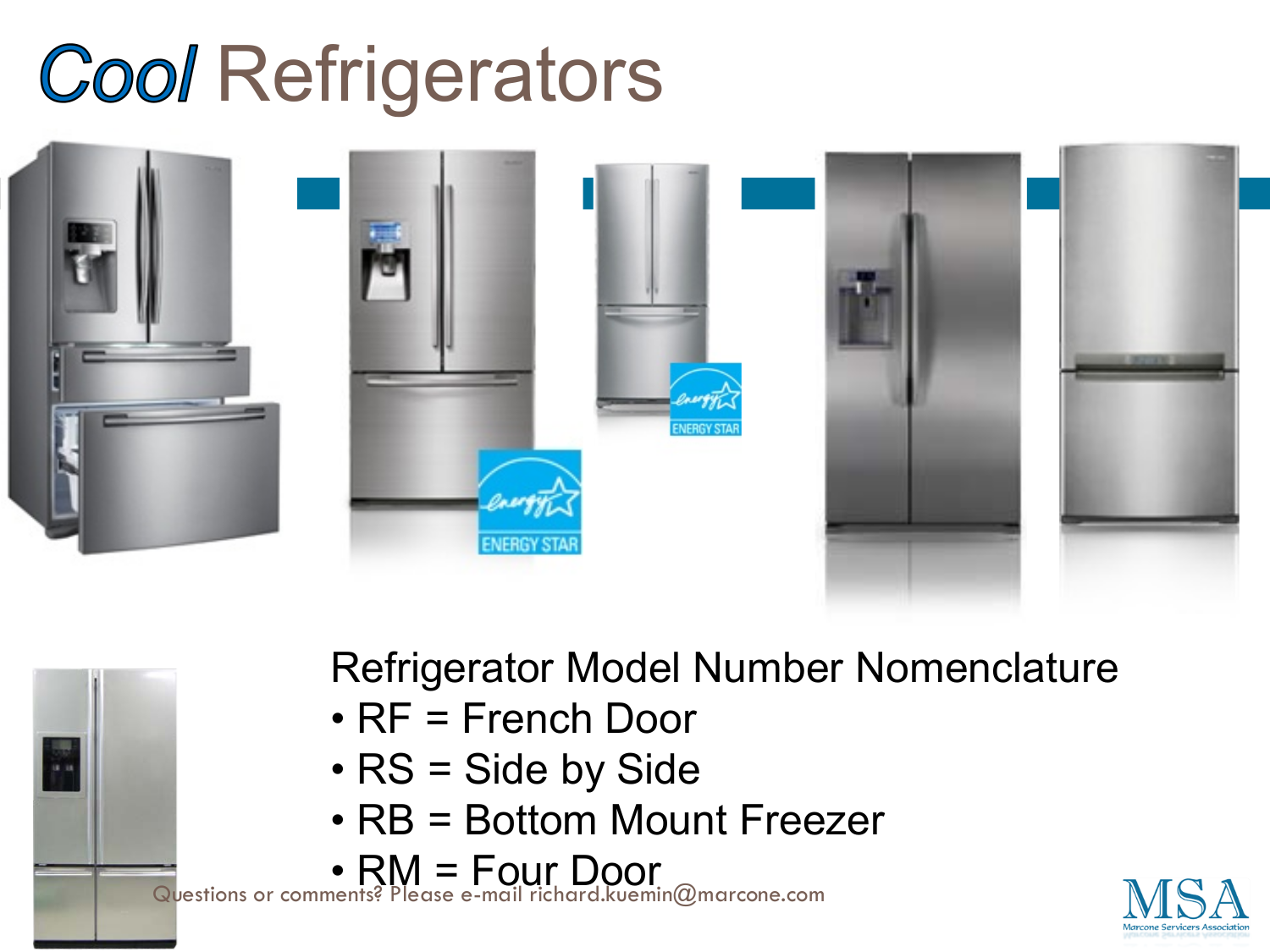 PDF manual for Samsung Refrigerator RS263TD