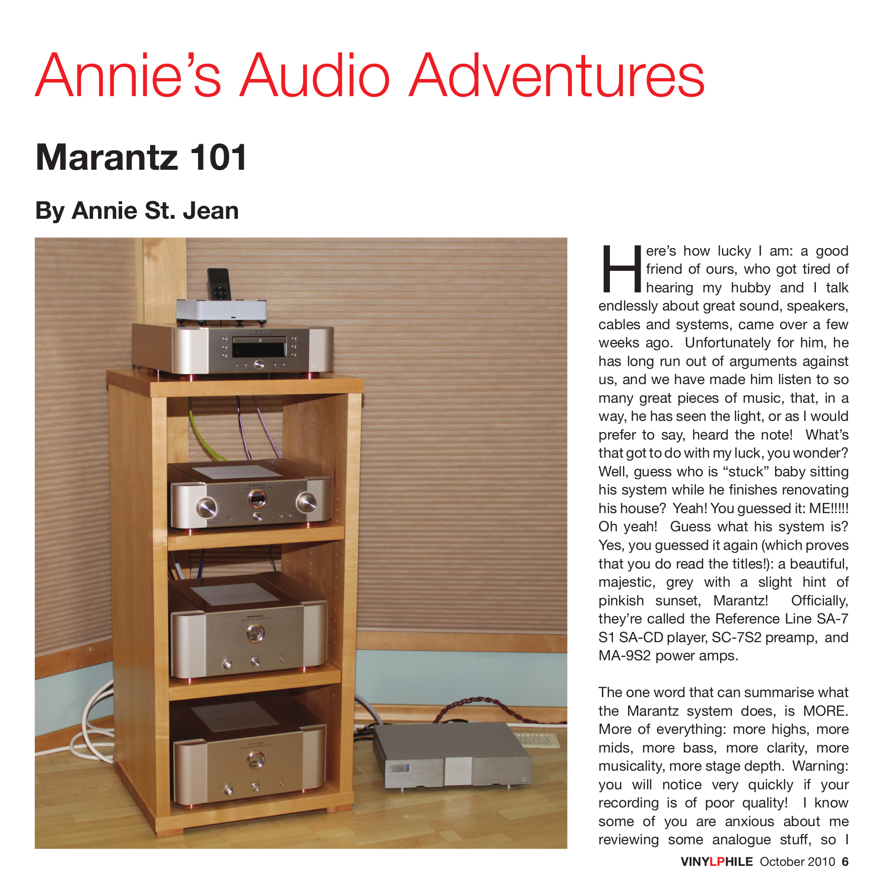 PDF manual for Marantz Amp MA-9S2