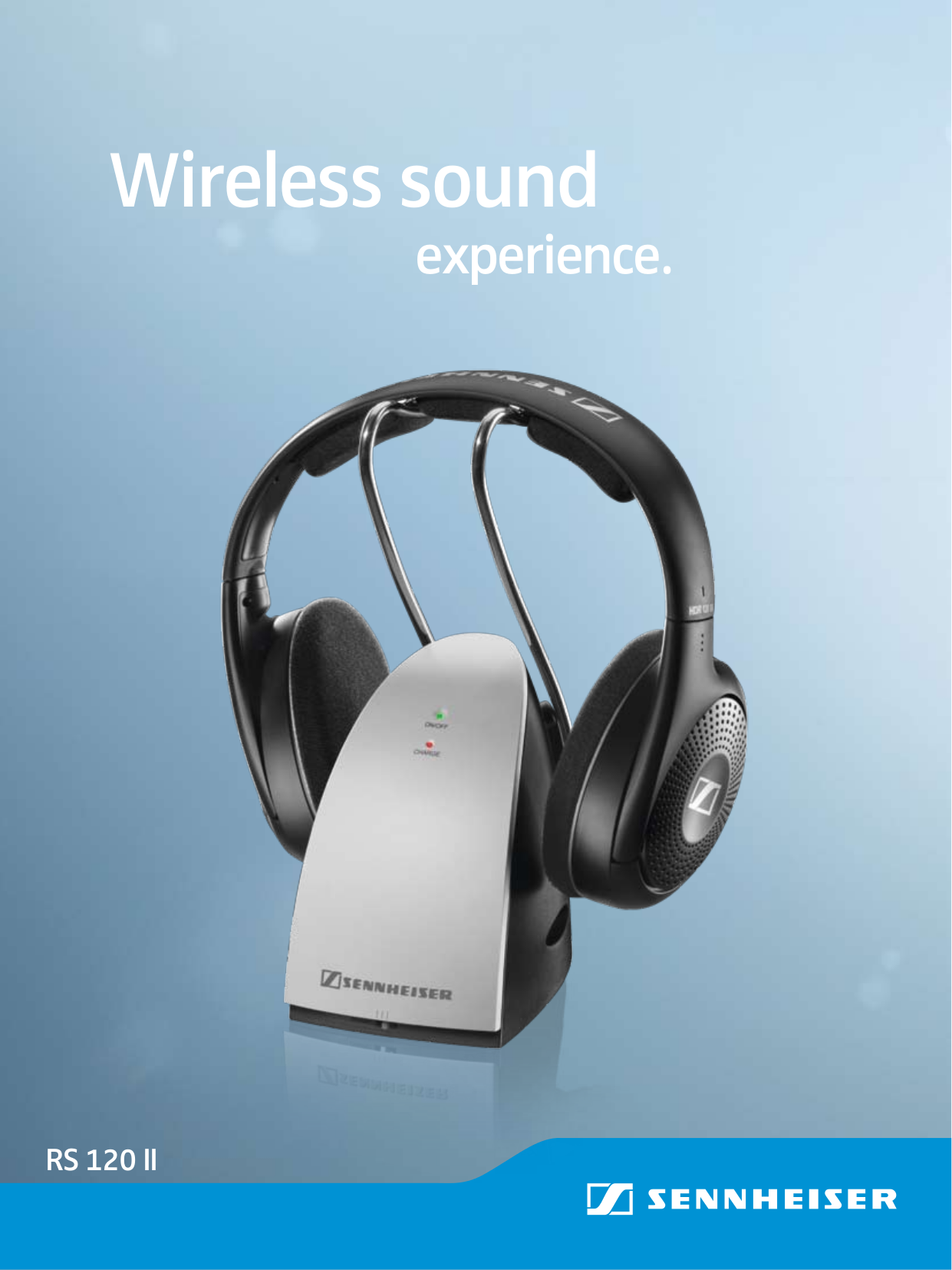 Download free pdf for Sennheiser RS 120 Headphone manual