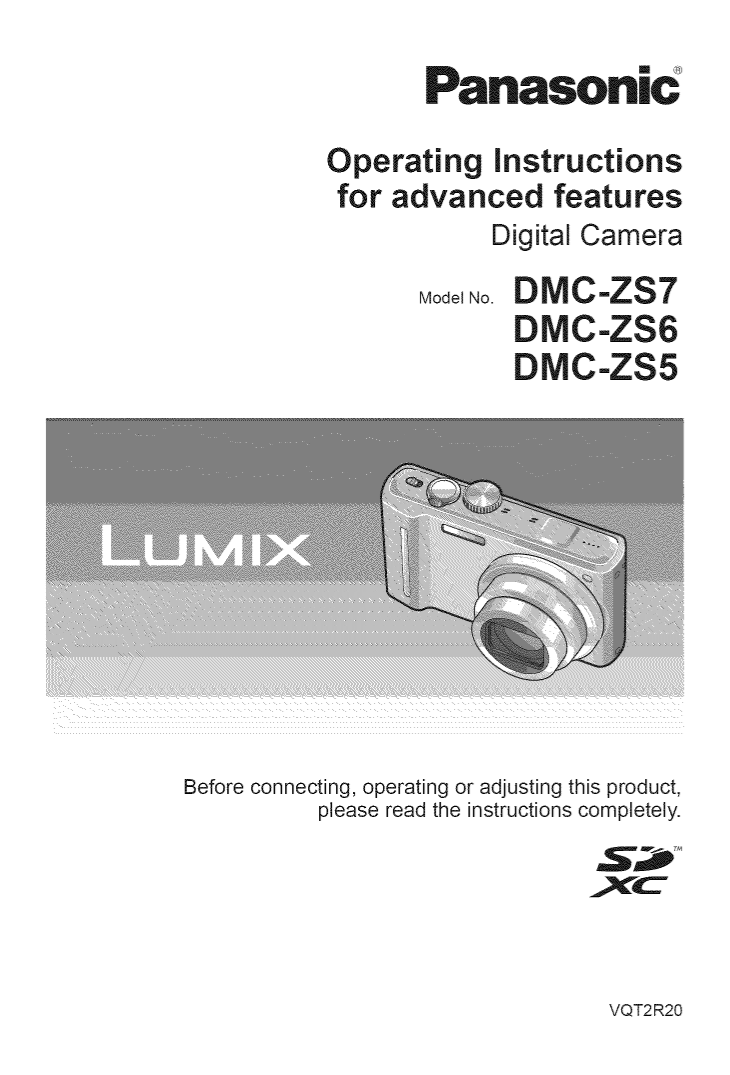 Download free pdf for Panasonic Lumix DMCZS6 Digital Camera manual Download free pdf for Panasonic Lumix DMCZS6 Digital Camera manual