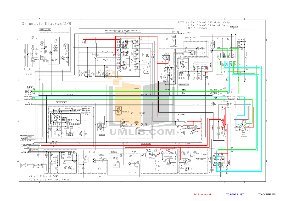 Alpine cde 9880r схема