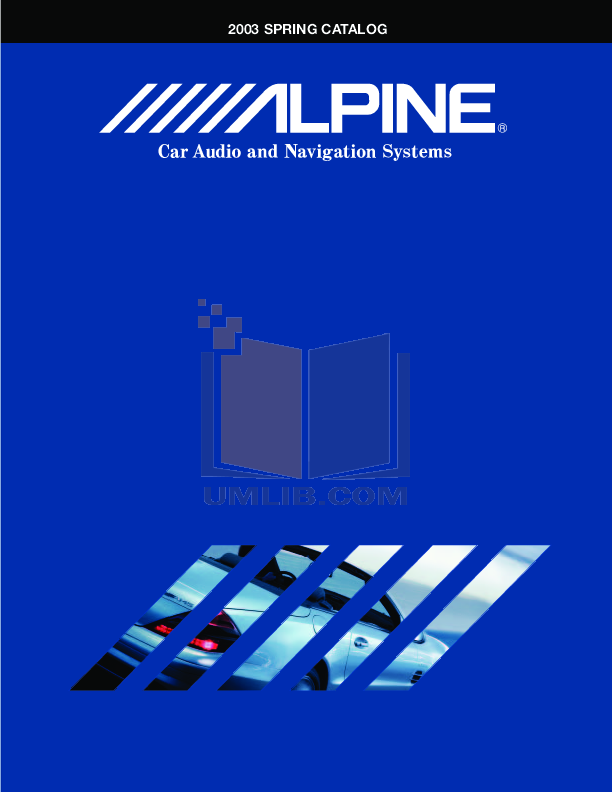 Download free pdf for Alpine CDA-9815 Car Receiver manual
