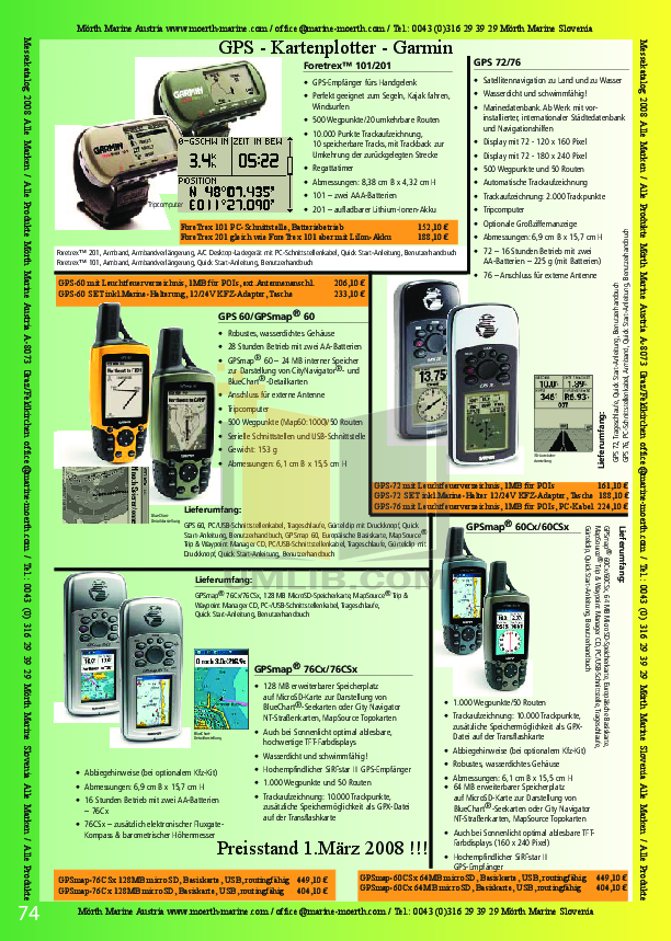 garmin 230 manual