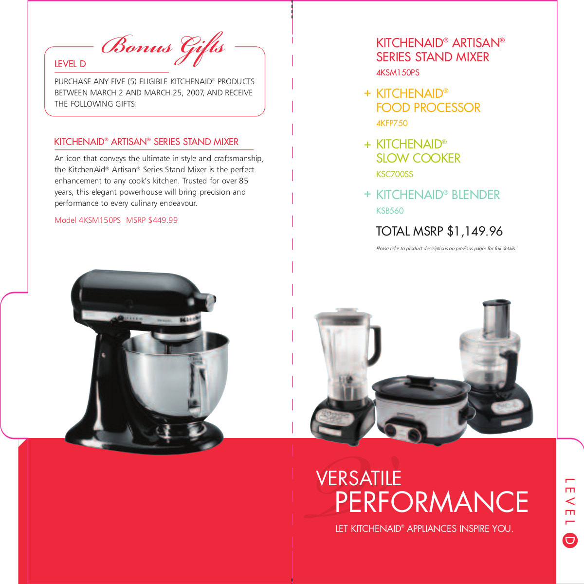 PDF manual for KitchenAid Blender KSB560