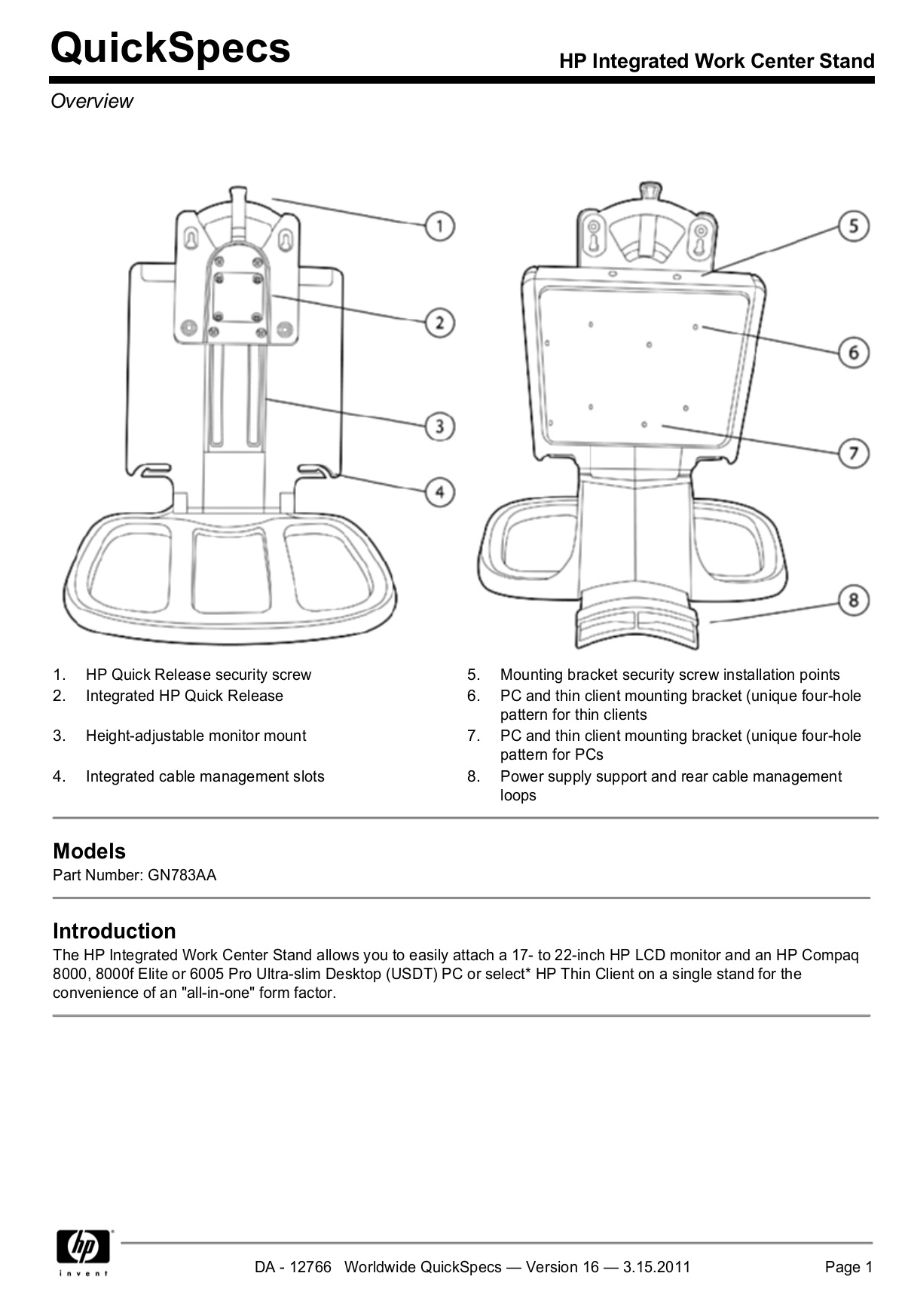 PDF manual for HP Monitor L2245wg