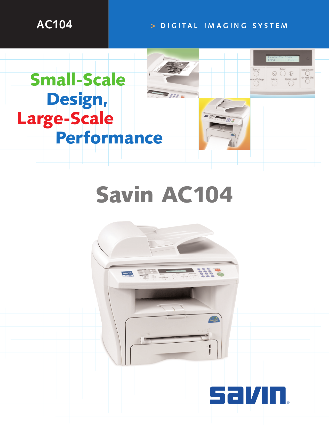 pdf for Ricoh Multifunction Printer AC104 manual