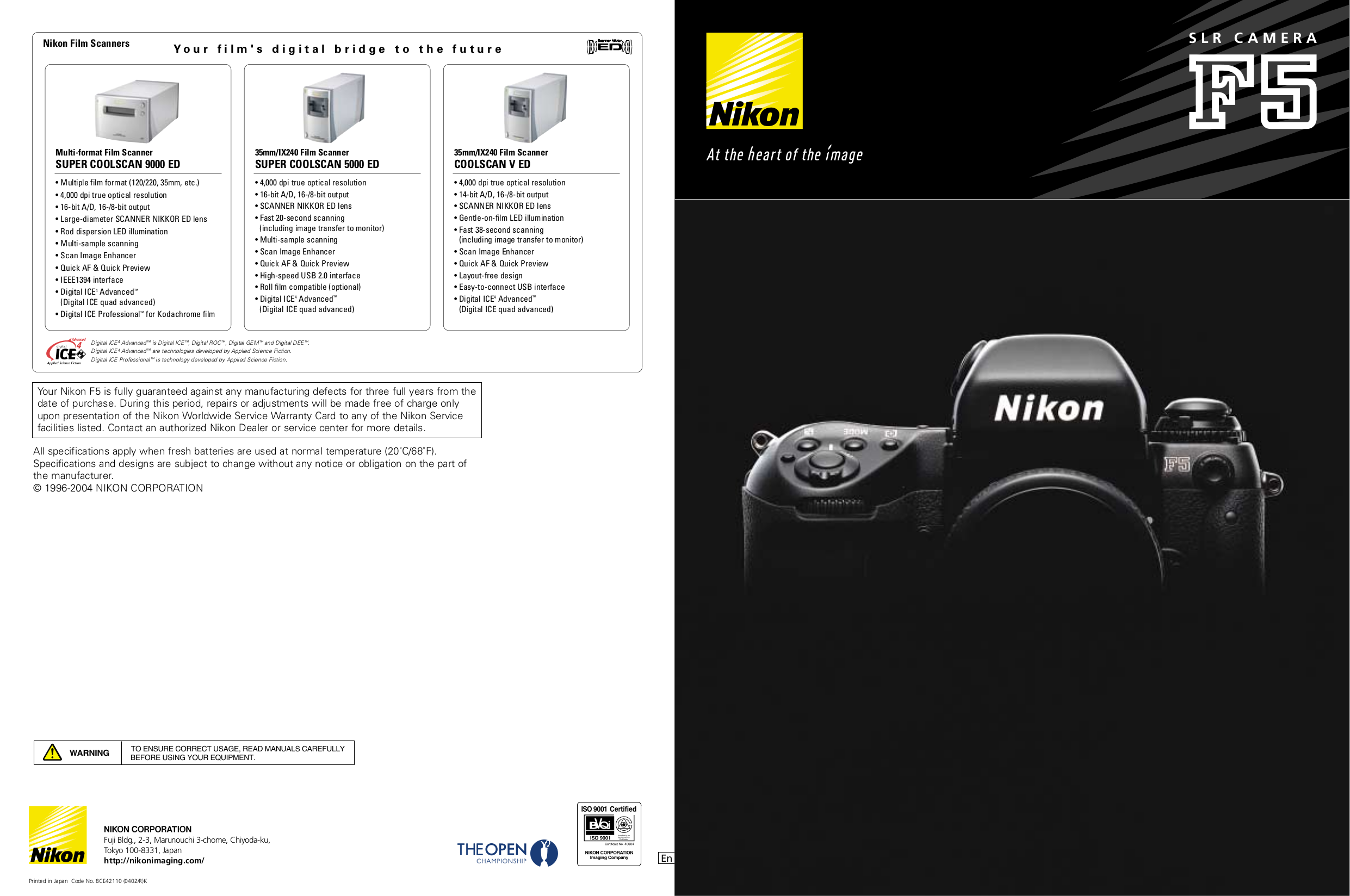 Download Free Pdf For Nikon Coolscan V Scanner Manual