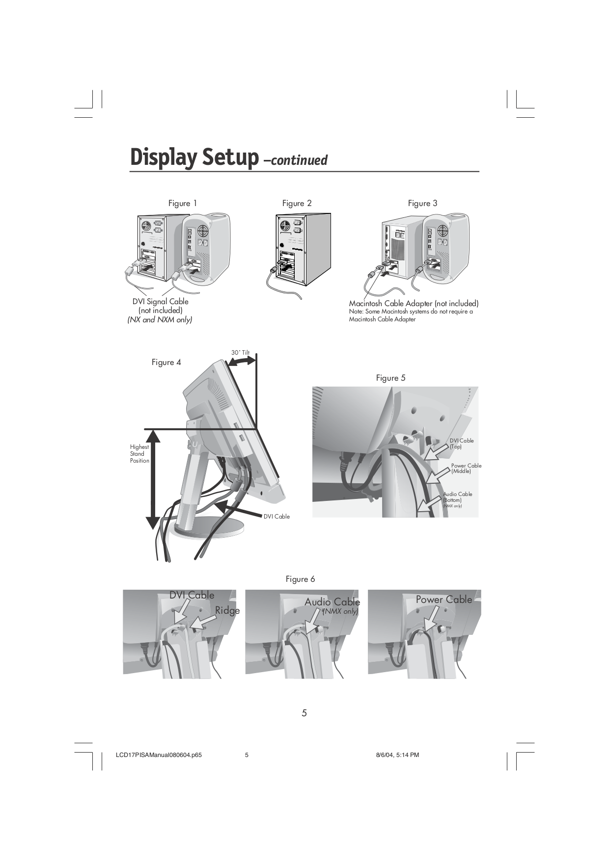 PDF manual for NEC Monitor MultiSync LCD1770NX