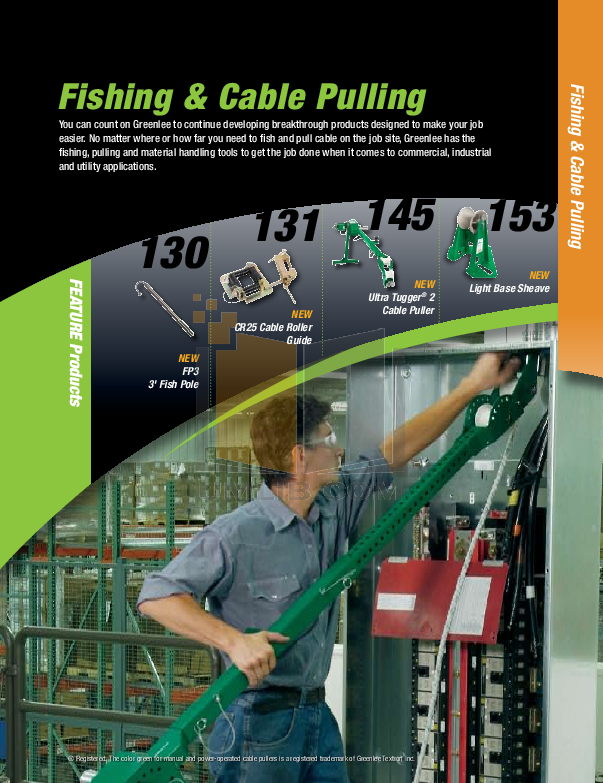 Download free pdf for Greenlee 64022 Cable Pullers Other manual