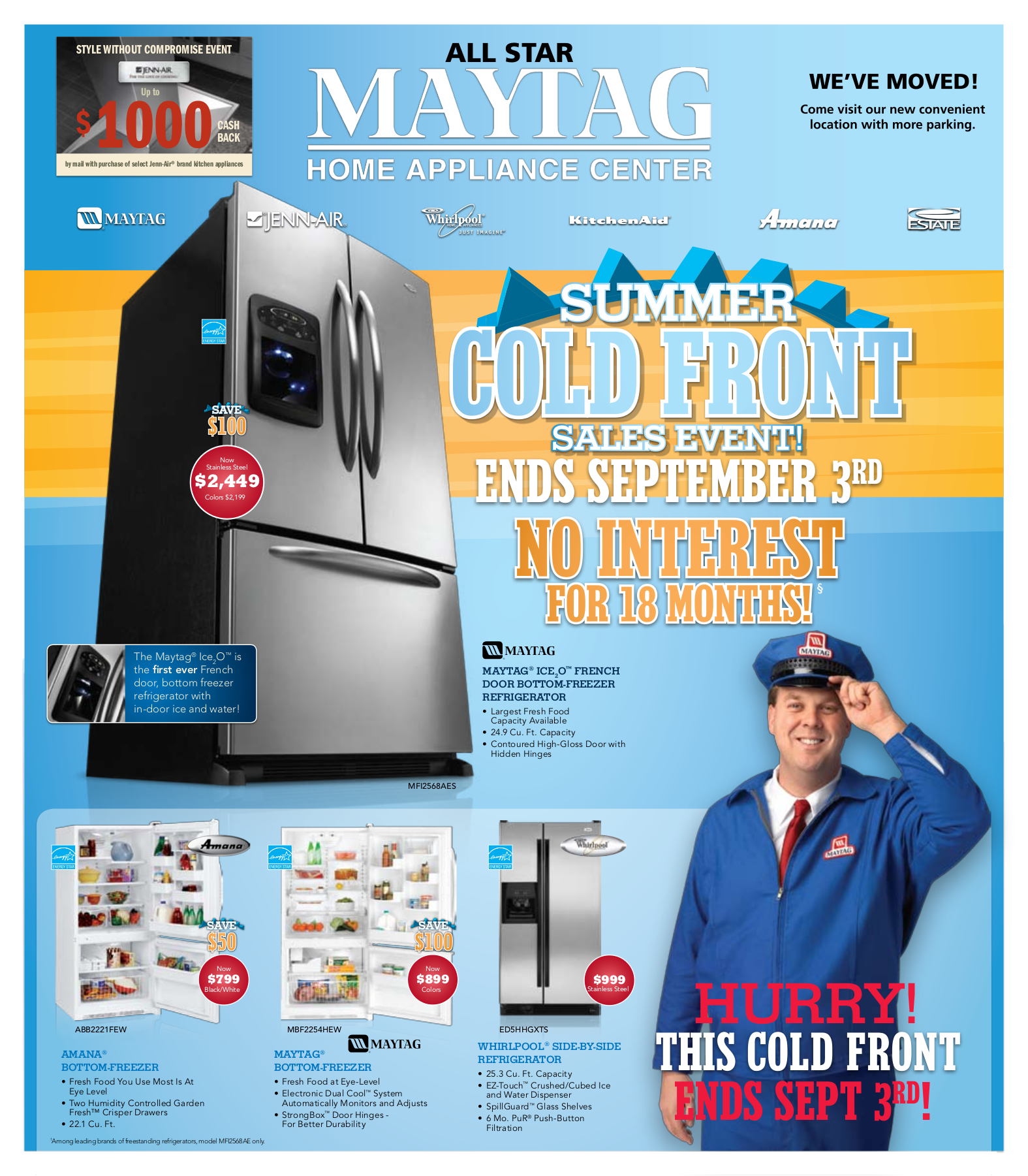 PDF manual for Maytag Refrigerator Ice2O MFI2568AES