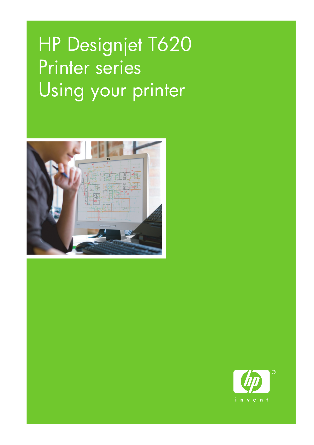 Download free pdf for HP Designjet T620 Printer manual