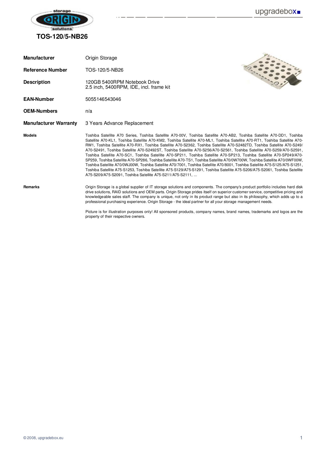 Download free pdf for Toshiba Satellite A75S1253 Laptop manual