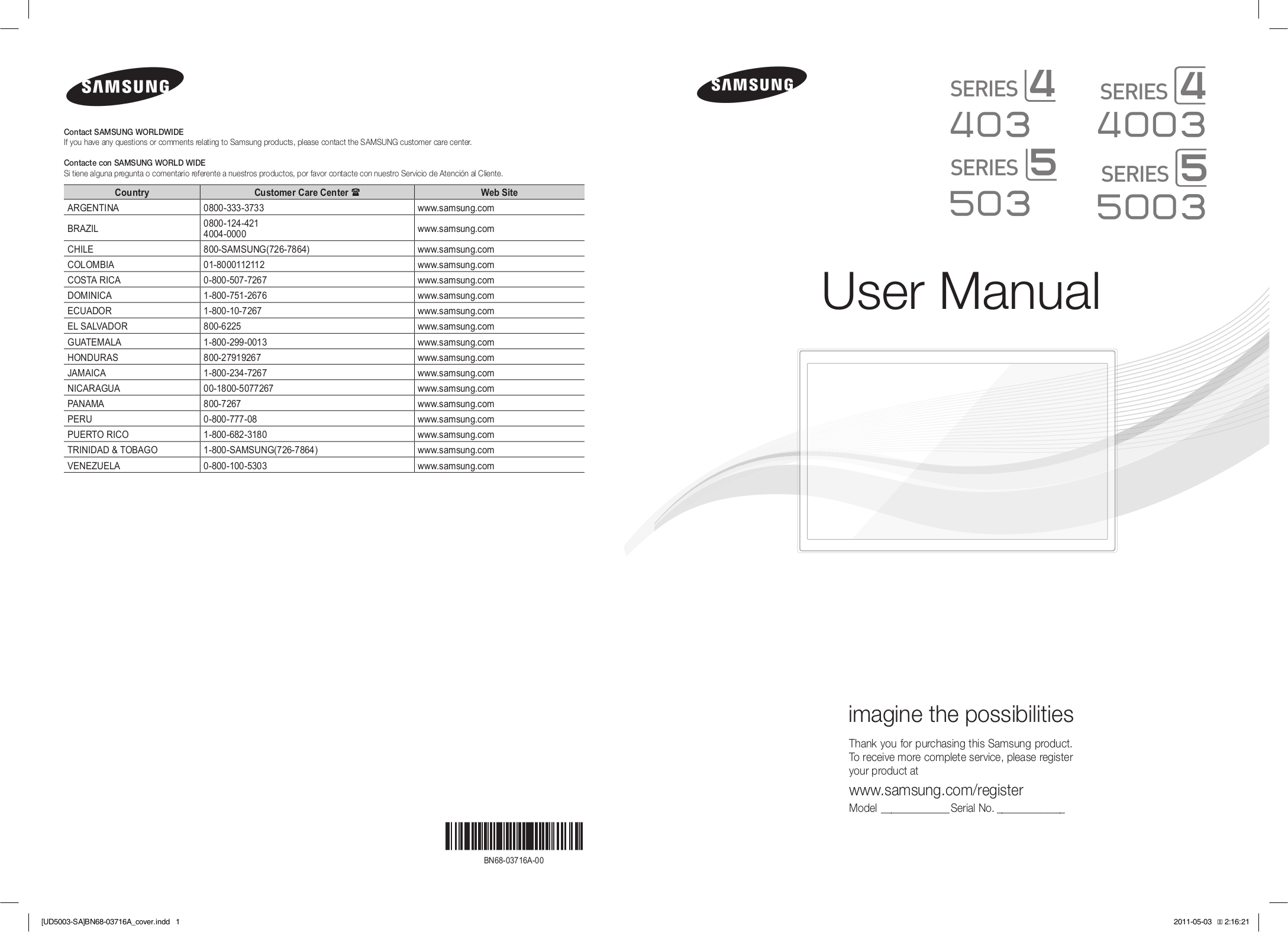 PDF Manual For Samsung LCD TV LN32D403 pdf-manual-for-samsung-lcd-tv-ln32d403