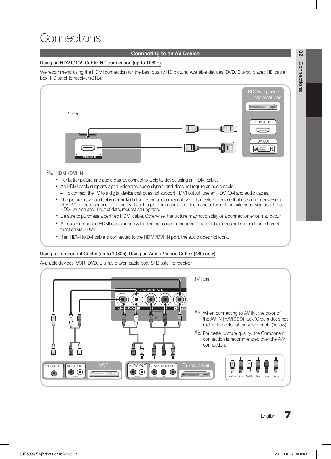 PDF manual for Samsung LCD TV LN32D403