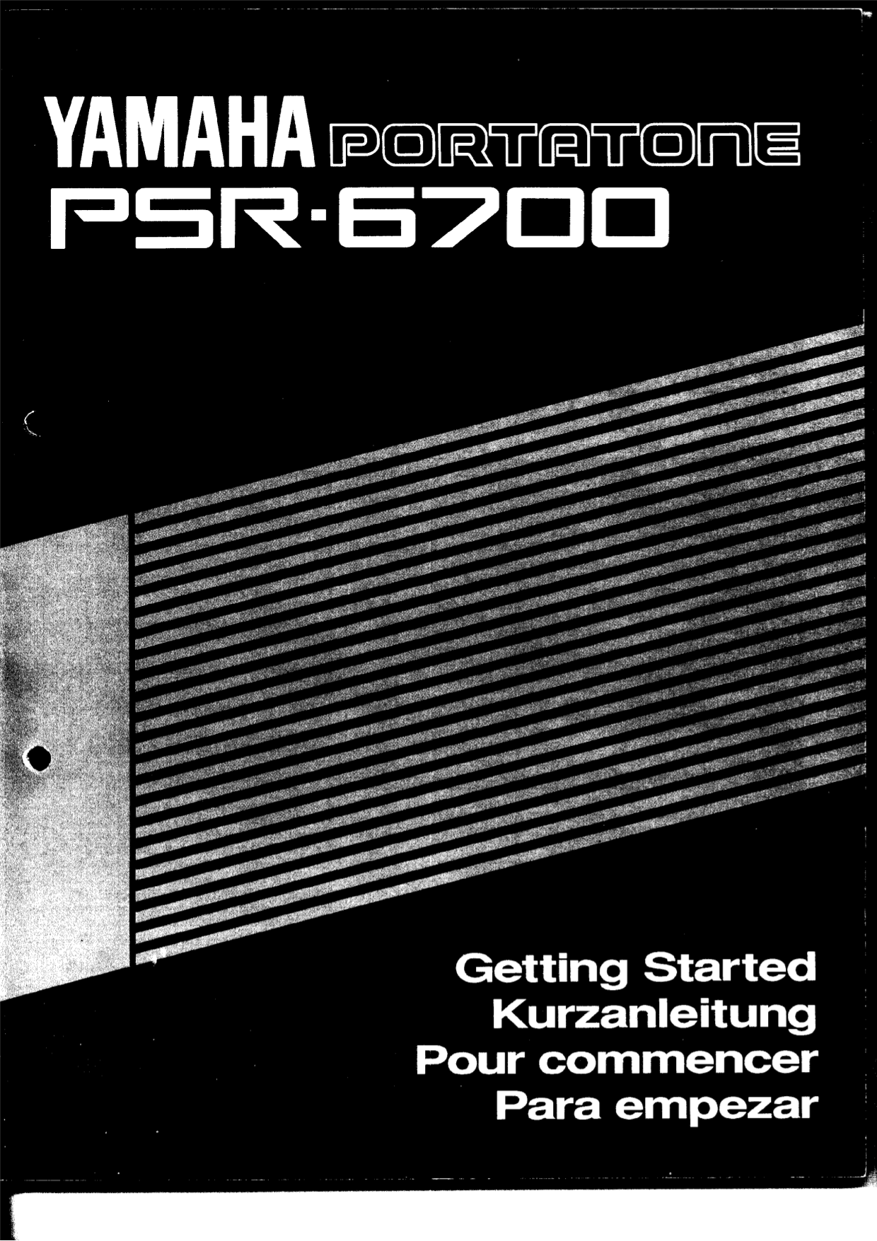 Download Free Pdf For Yamaha PSR 6700 Music Keyboard Manual