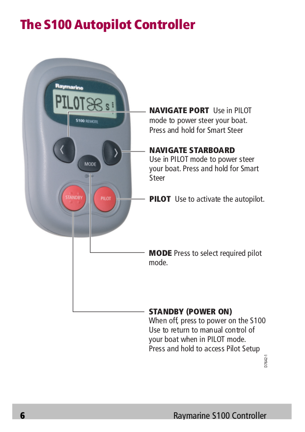 PDF manual for Raymarine Other S1000 Autopilot System