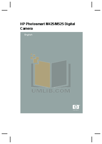 pdf for HP Digital Camera Photosmart M525 manual