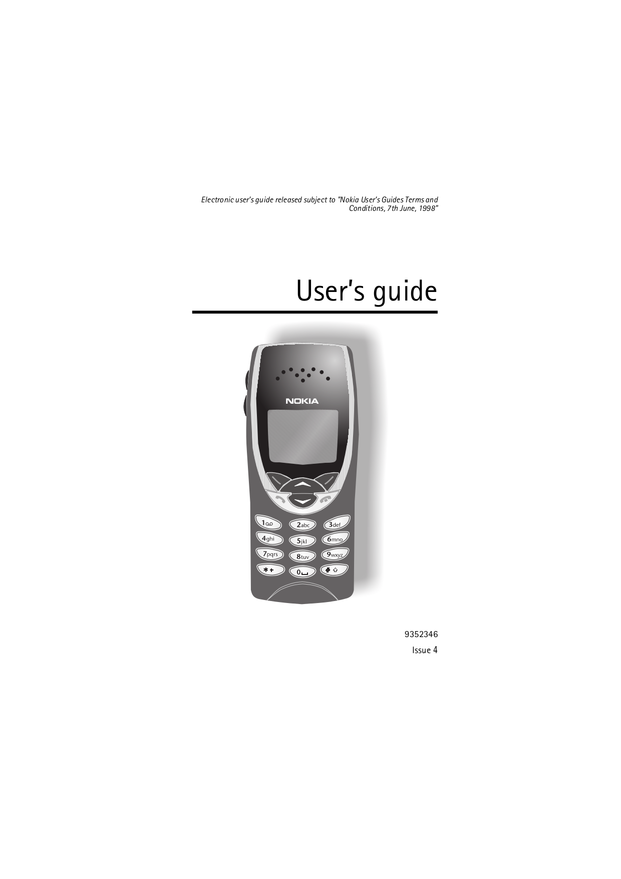 Download free pdf for Nokia 8210 Cell Phone manual