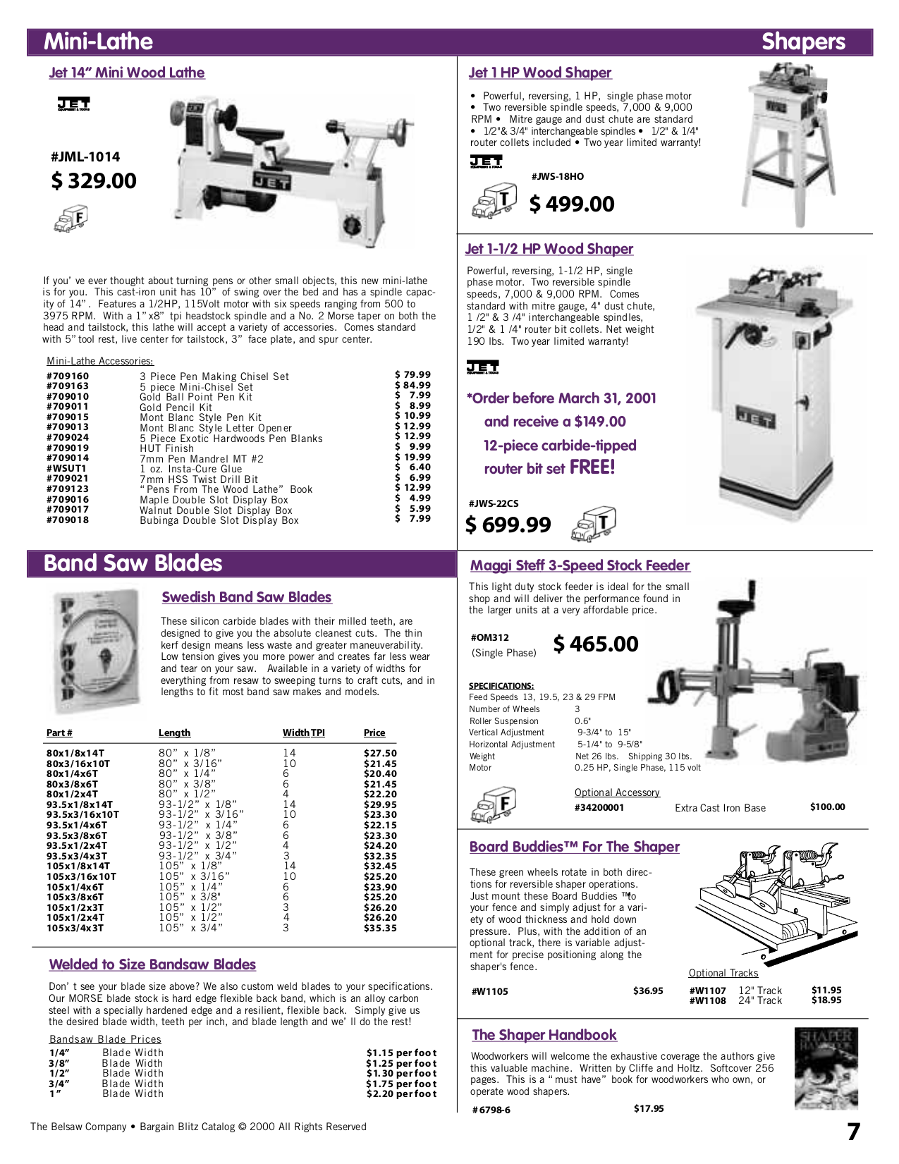 Download free pdf for Jet JWS22CS Shapers Other manual