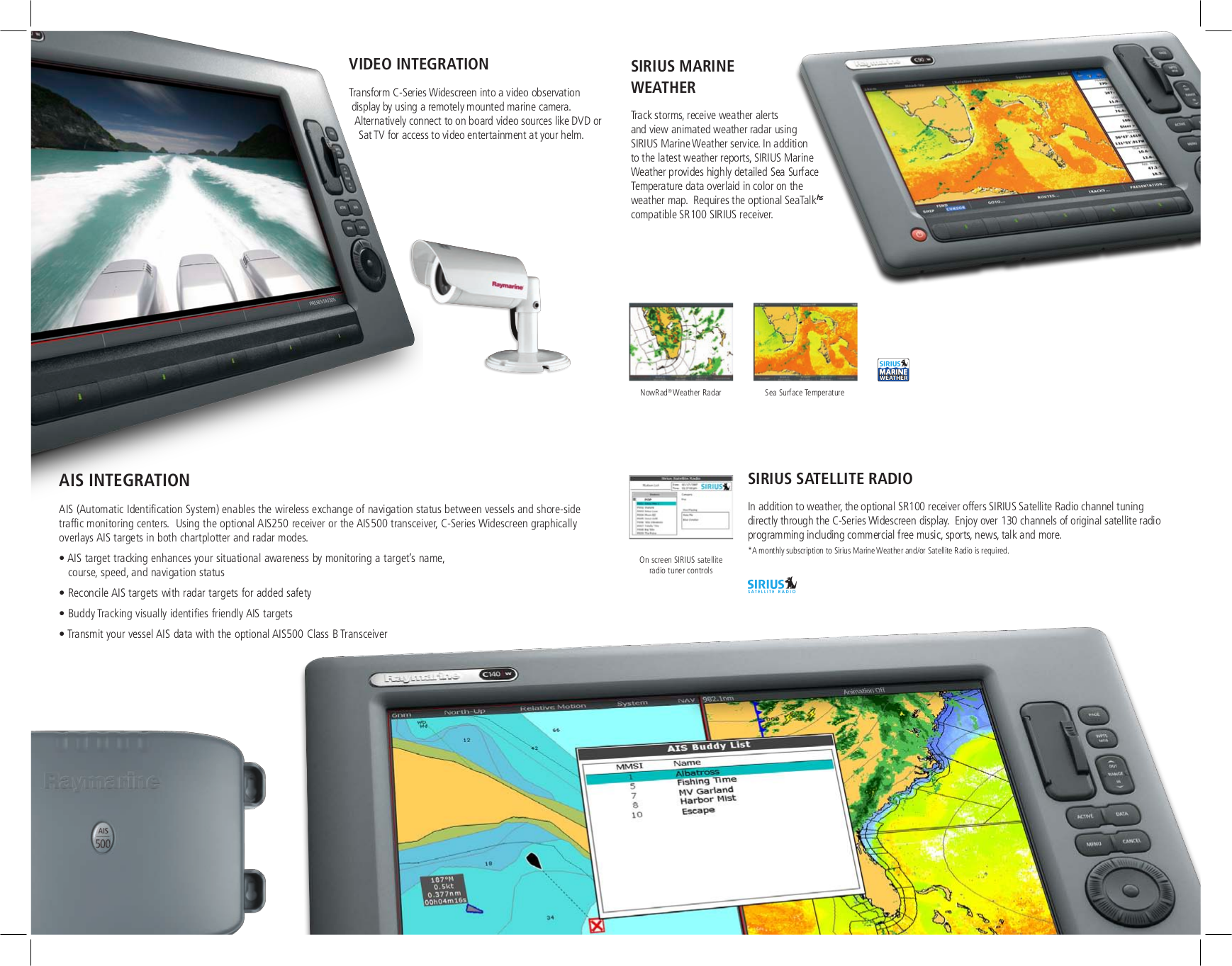 PDF manual for Raymarine GPS C Series C90W