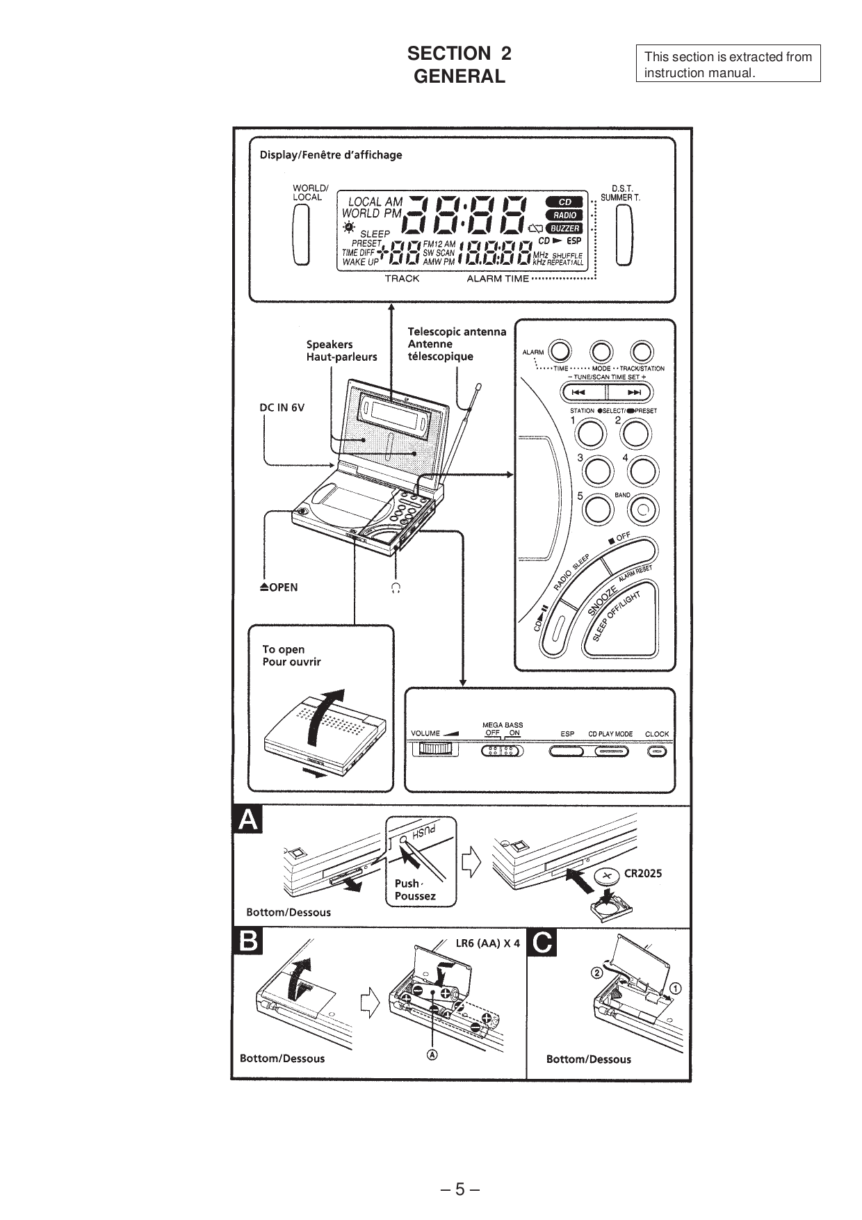 PDF manual for Sony Clock Radio ICFC211