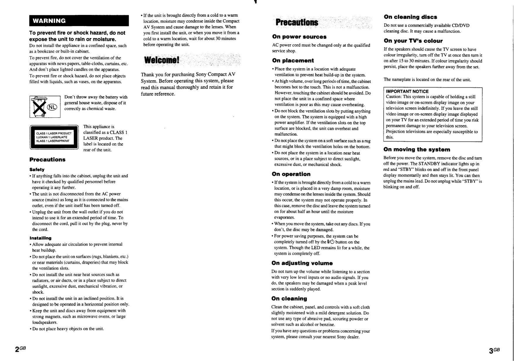 PDF manual for Sony Home Theater DAVFR1