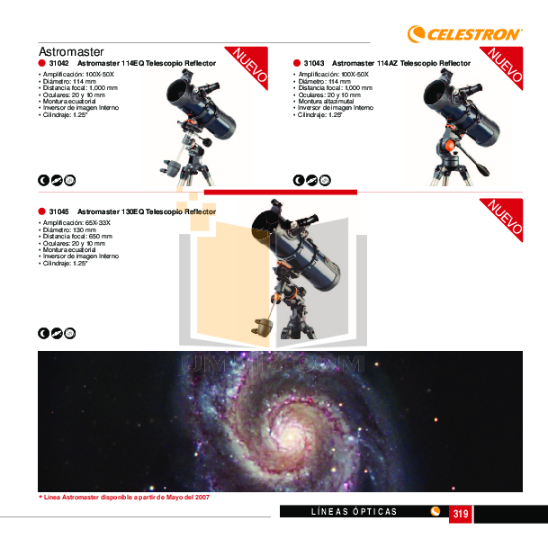 PDF manual for Celestron Telescope AstroMaster 114AZ
