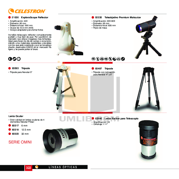 PDF manual for Celestron Telescope AstroMaster 114AZ