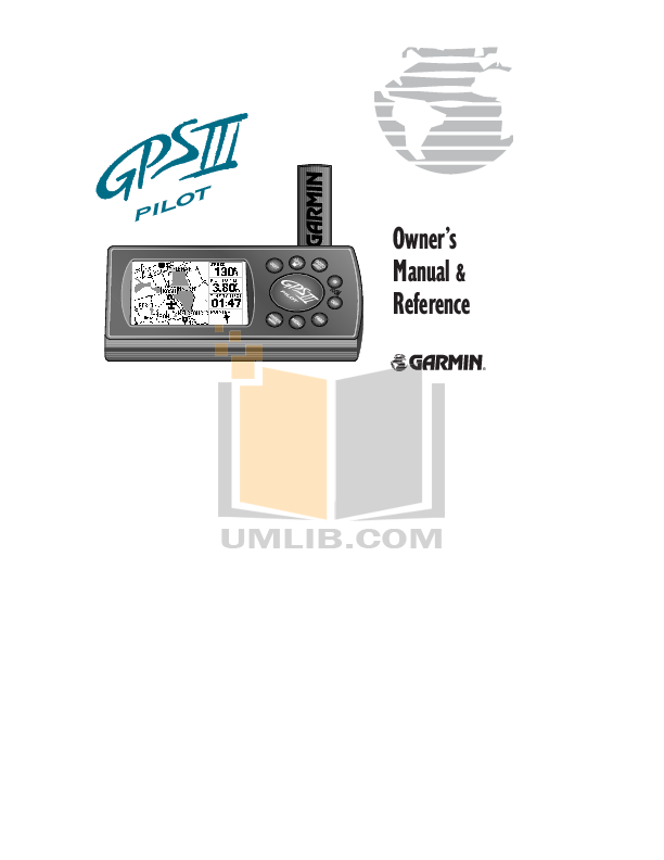 Download free pdf for Garmin GPS III Pilot GPS manual
