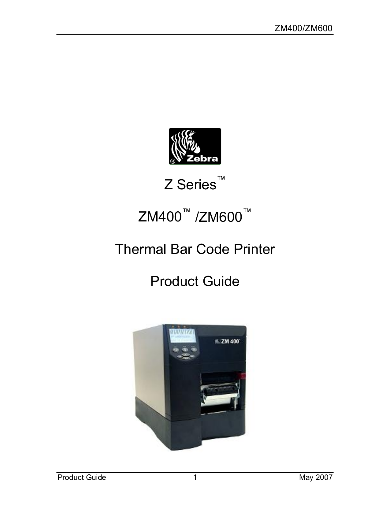 Download Free Pdf For Zebra Zm400 Printer Manual 4508