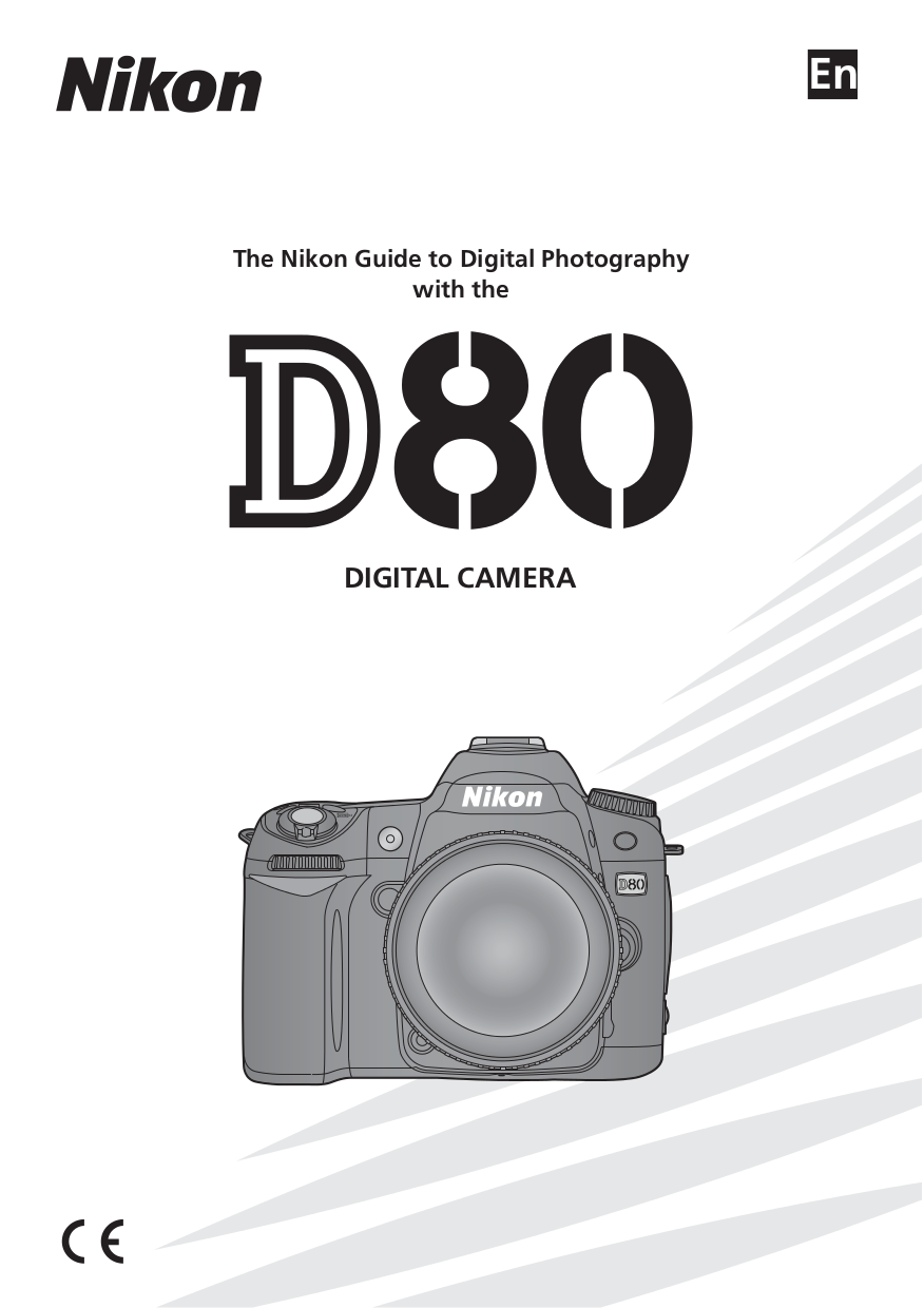 Download free pdf for Nikon D80 Digital Camera manual