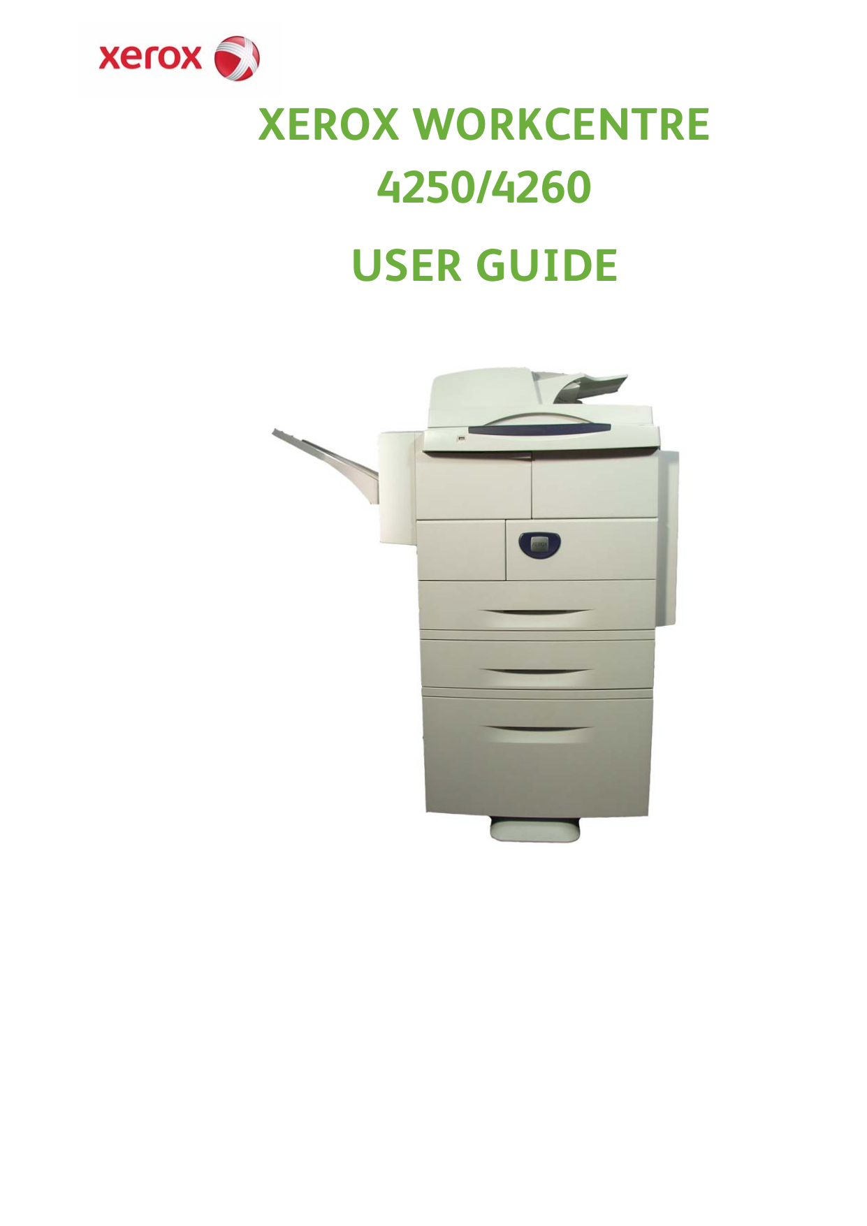 Download free pdf for Xerox WorkCentre M128 Multifunction Printer manual