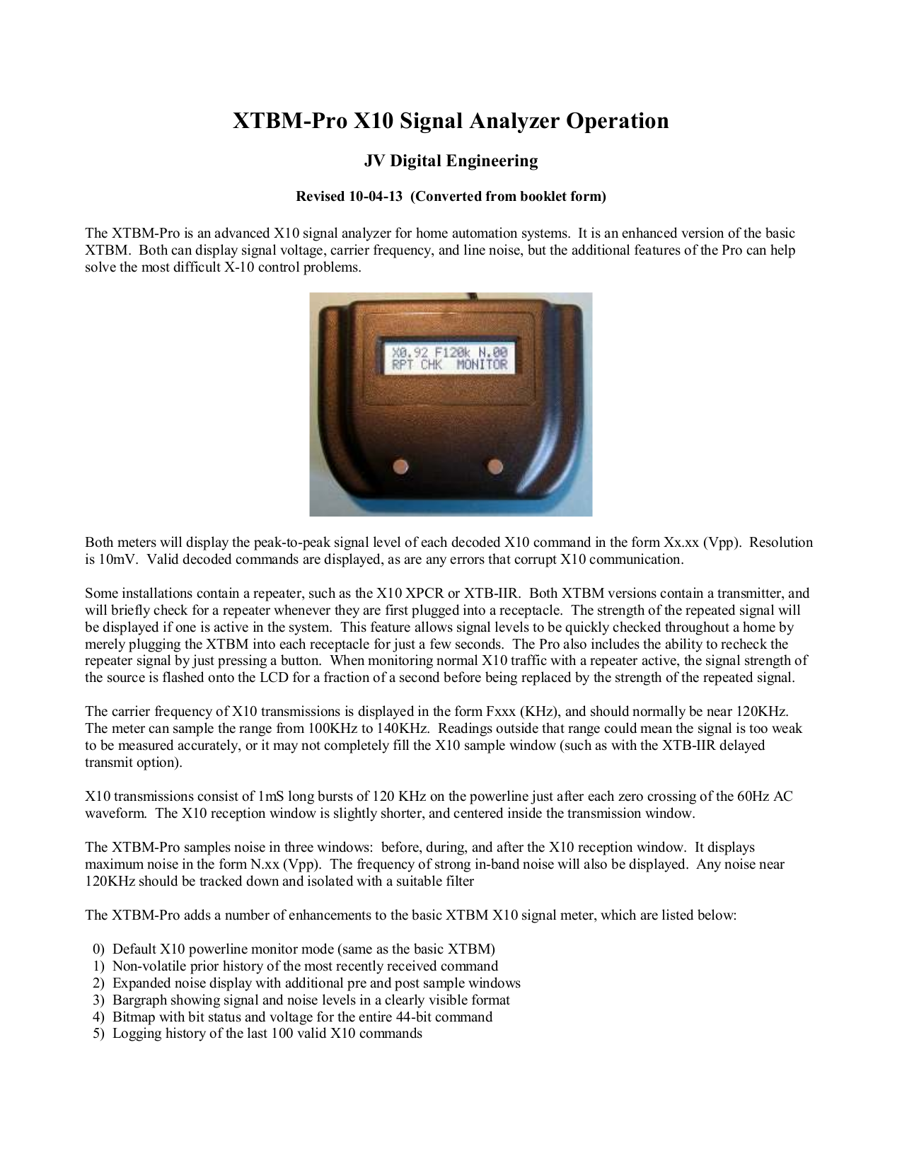 Download free pdf for X10 RR501 Home Automation System Other manual