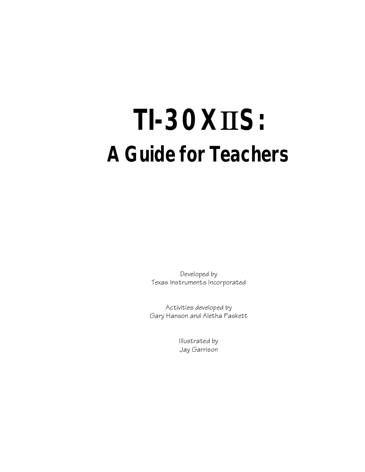 pdf for TI Calculator TI-40 College II manual
