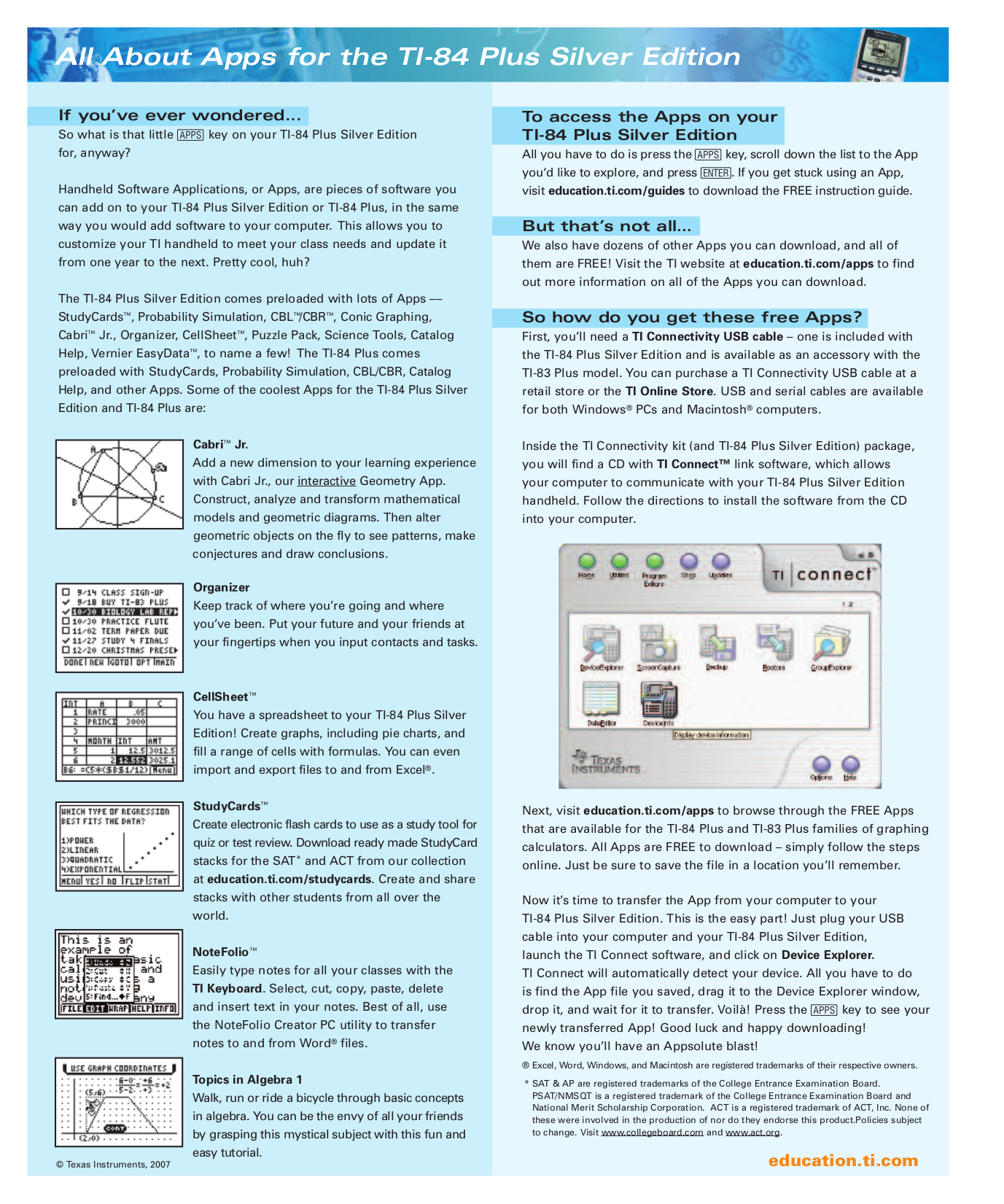 TI Calculator TI-40 College II pdf page preview