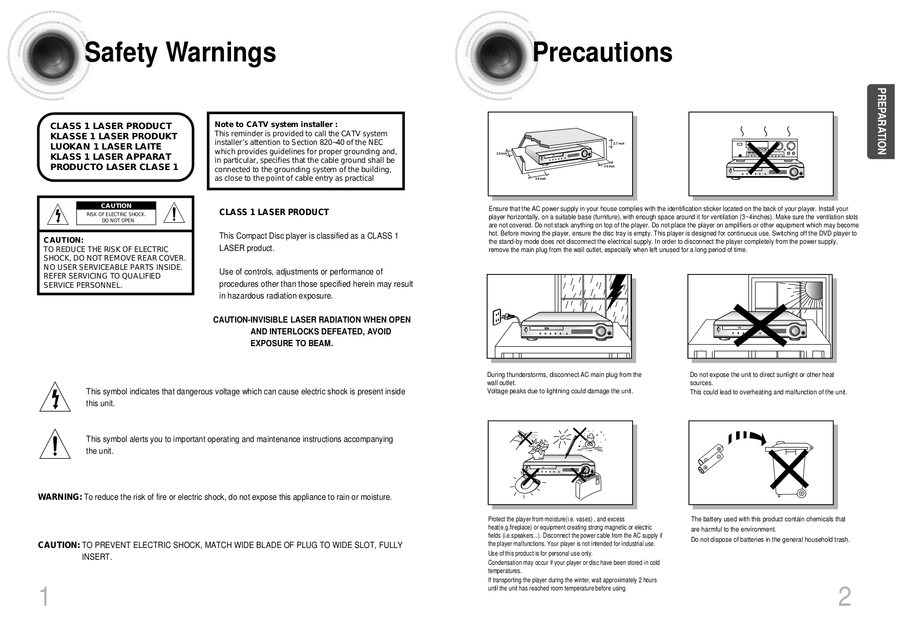 PDF manual for Samsung Home Theater HTDM150