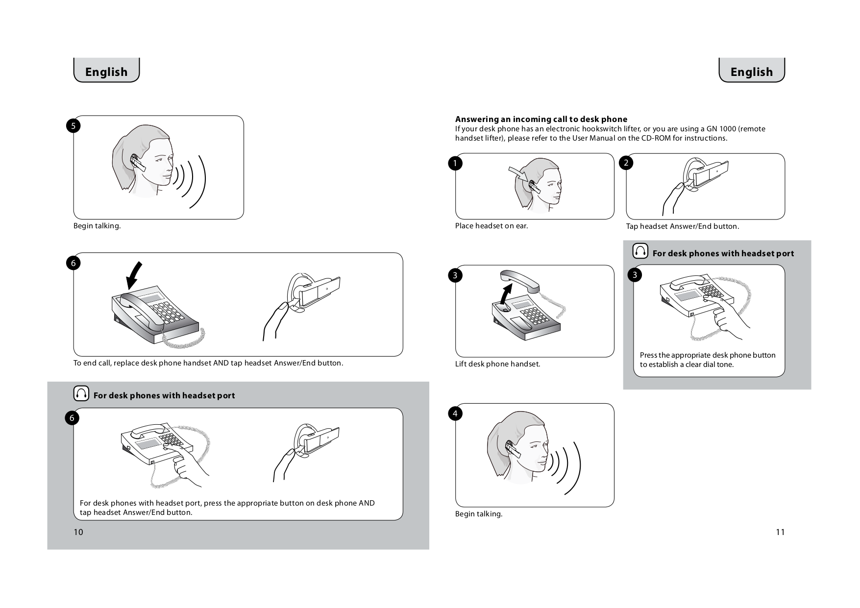 PDF manual for Jabra Headset BT5010
