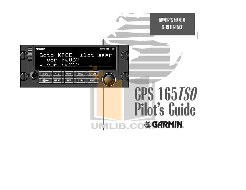 garmin 230 manual