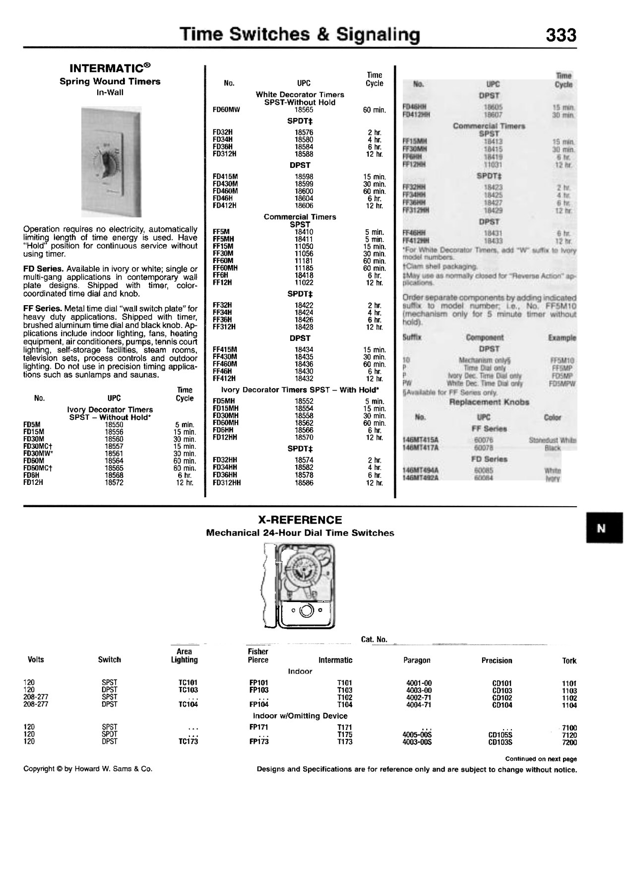 Download free pdf for Intermatic ET101C Time Switches Other manual
