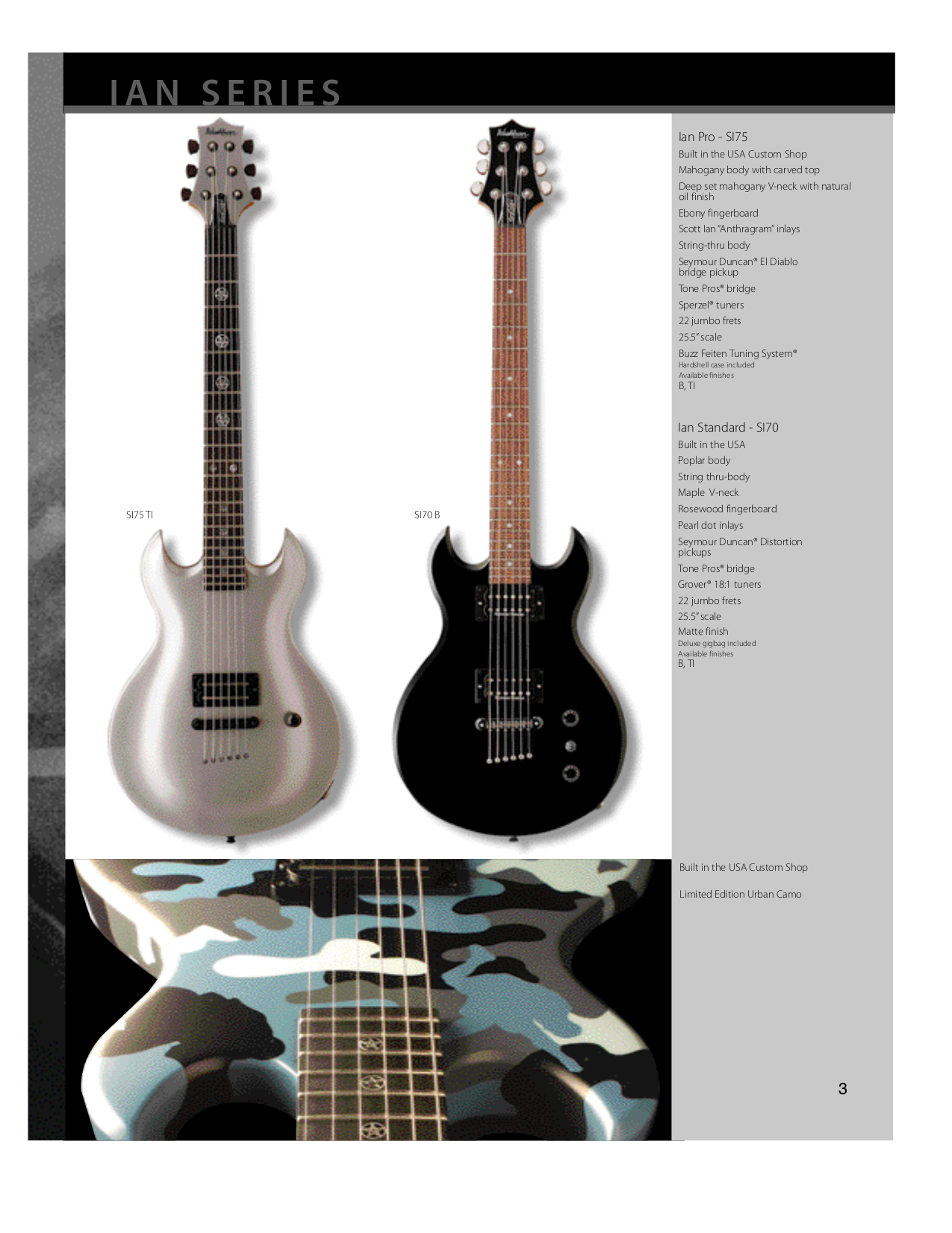 PDF manual for Washburn Guitar Idol Series WI14