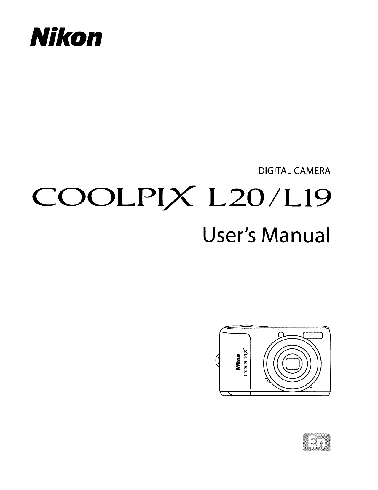 Nikon Coolpix L20 Instruction Manual