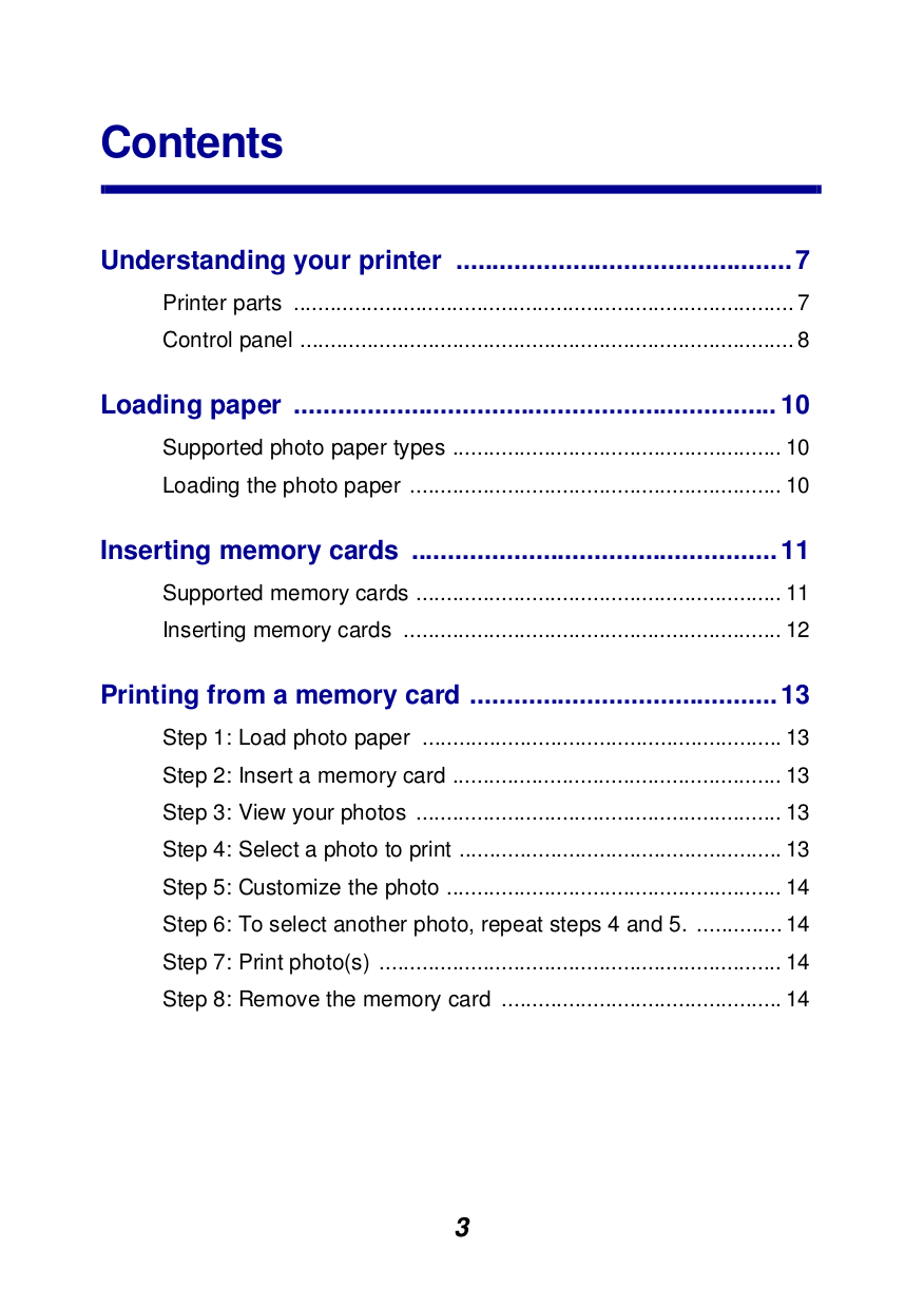 Download free pdf for Lexmark P315 Printer manual