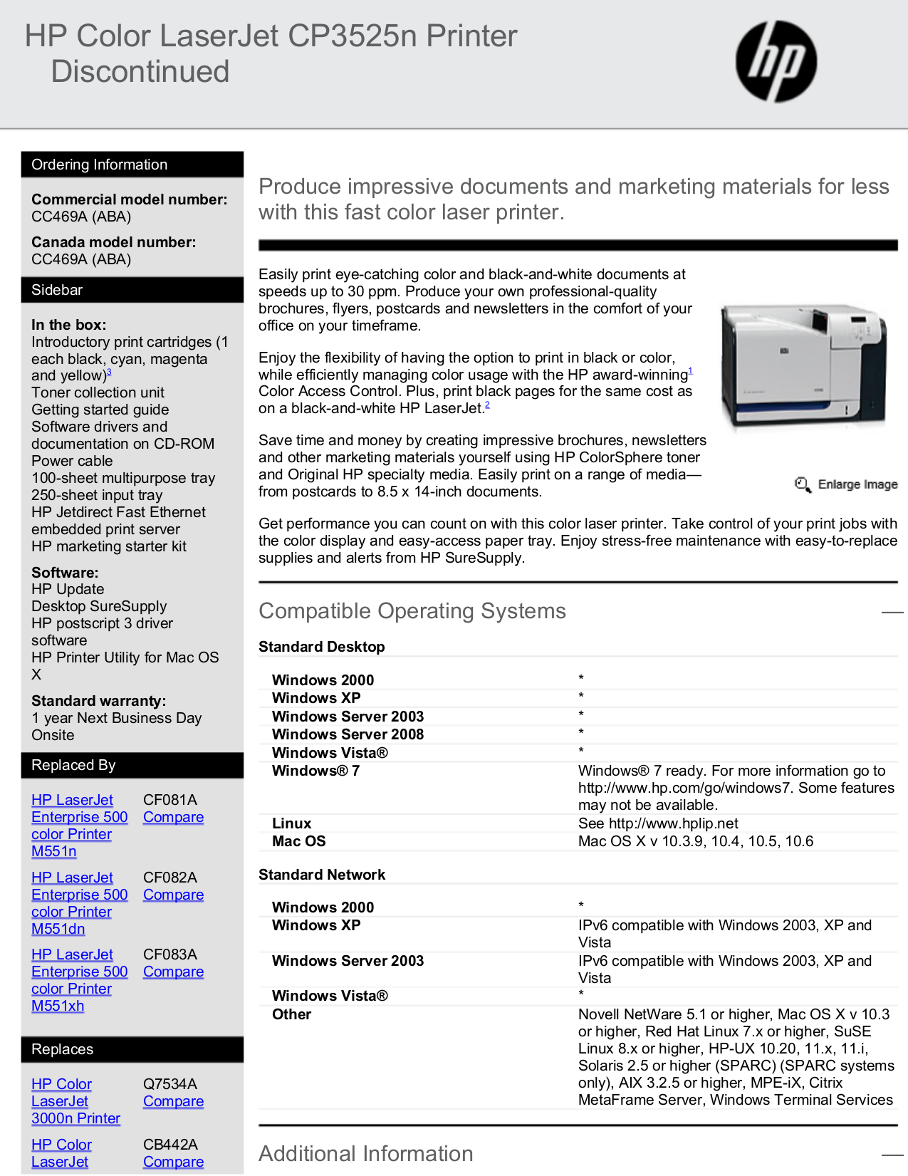 Pdf Manual For Hp Printer Laserjet Color Laserjet Cp3525n