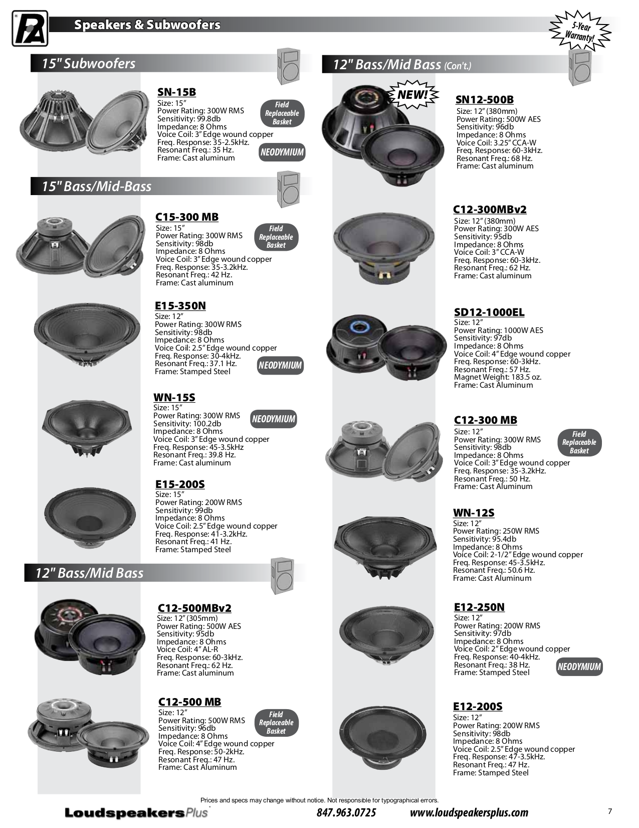 PDF manual for JBL Speaker MR38