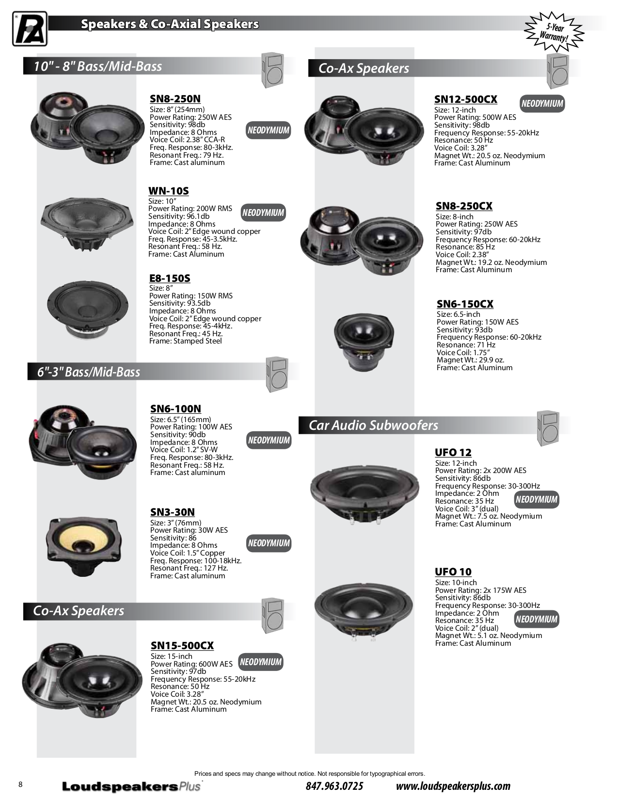 PDF Manual For JBL Speaker MR38